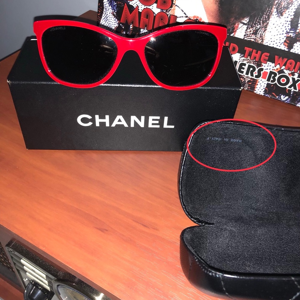 CHANEL 5260-Q 57/17 140 Gradient  Sunglasses!